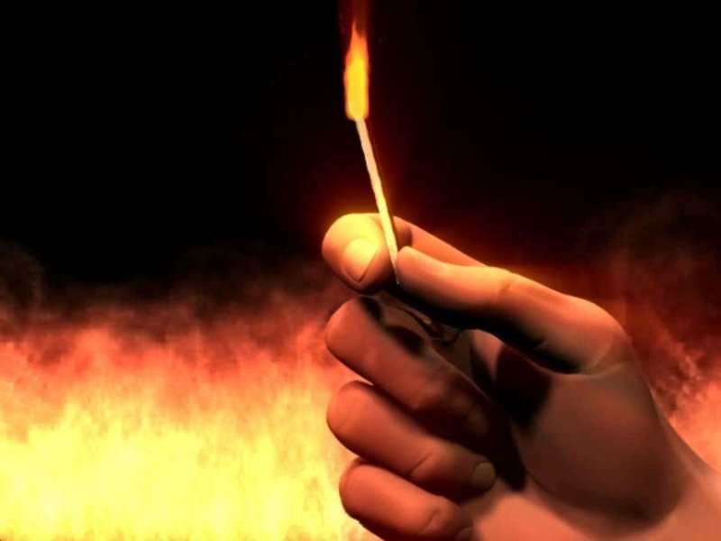 Поджог, еще поджог