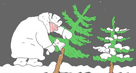 Какой Новый год без елки!