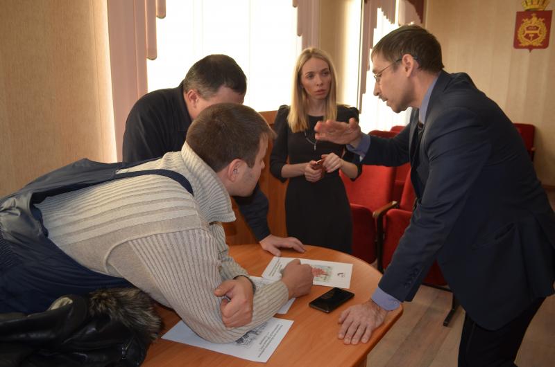 Представители Свердловского ОРТПЦ обсуждают с А.Балашовым проблемные «цифровые» вопросы