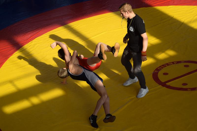 Горит в глазах огонь борьбы…