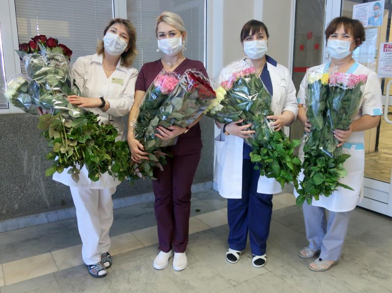 В благодарность медикам за работу