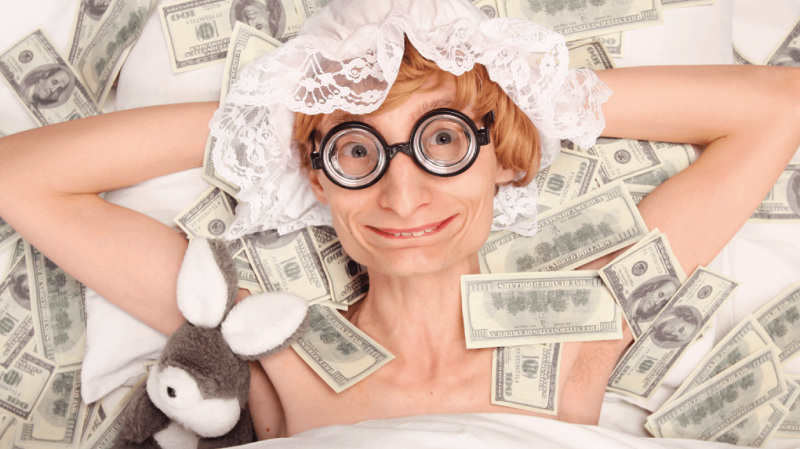 «Пенсионерка Редькина хорошо зарабатывает»