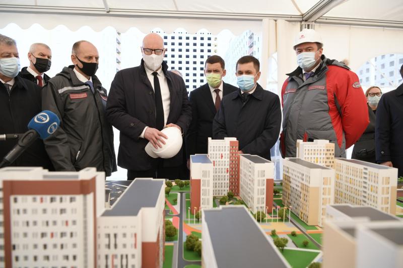 Евгений Куйвашев рассказал Дмитрию Чернышенко о подготовке региона к Всемирным студенческим играм 