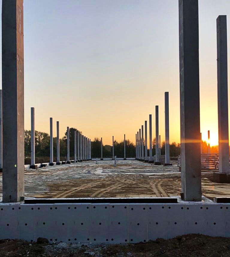 Строительство корпуса по выпуску импортозамещающего медицинского оборудования на Урале идет по графику