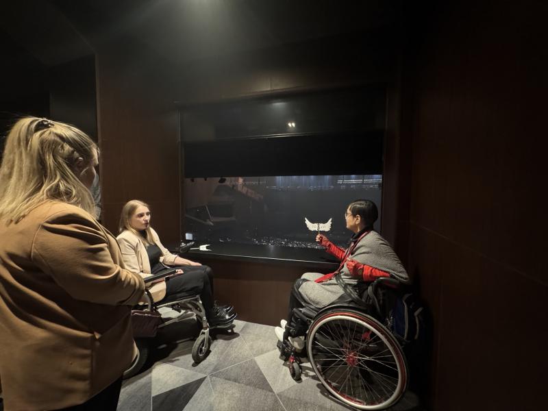 Доступность инфраструктуры Екатеринбург-ЭКСПО для людей с инвалидностью протестировали в преддверии ИННОПРОМа