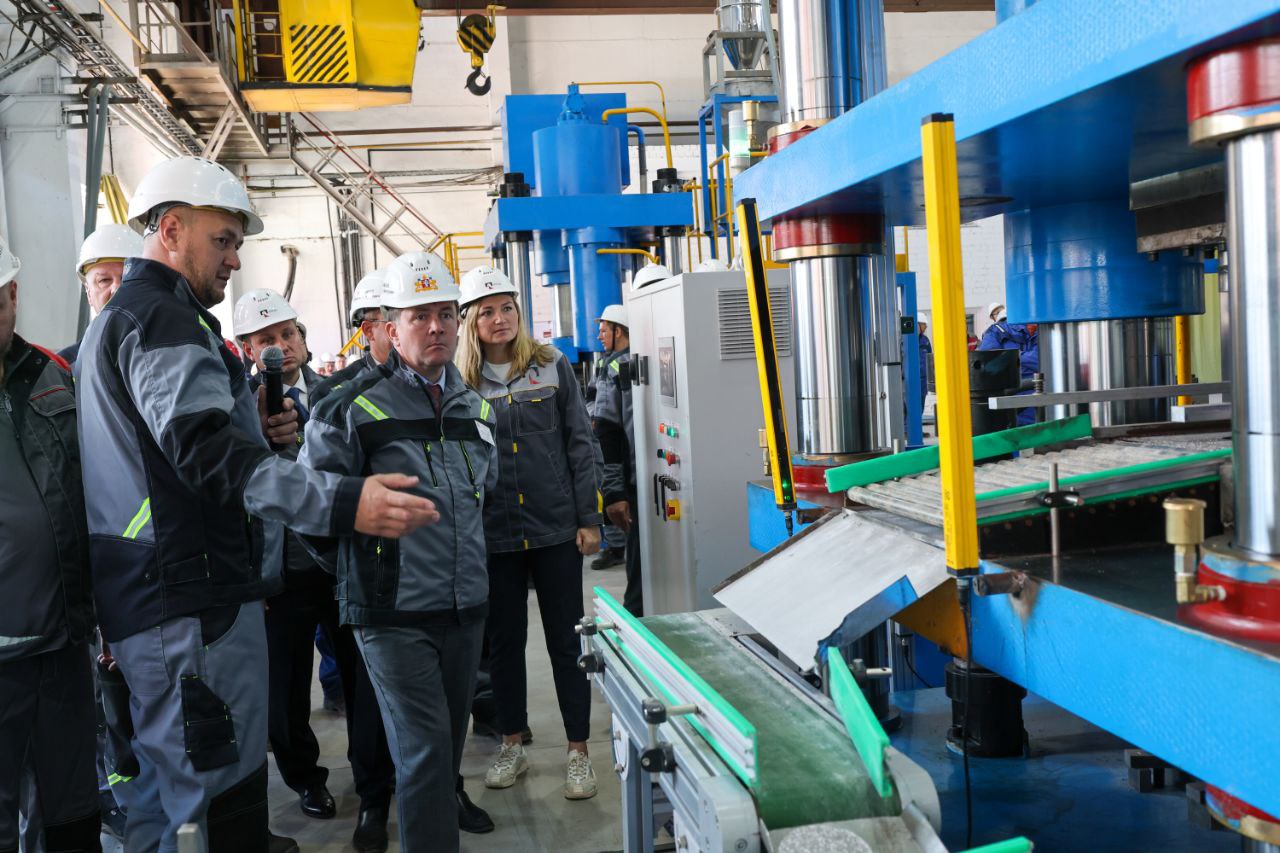 Денис Паслер: новое производство в Каменске-Уральском укрепит технологический суверенитет российской промышленности